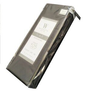 brand new Wamsutta Dream Zone 525 TC Cotton Sateen QUEEN Flat Sheet - DARK GRAY
